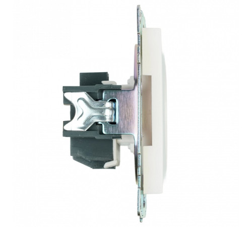 Розетка без заземления и со шторкой, без рамки Stekker Катрин 39303