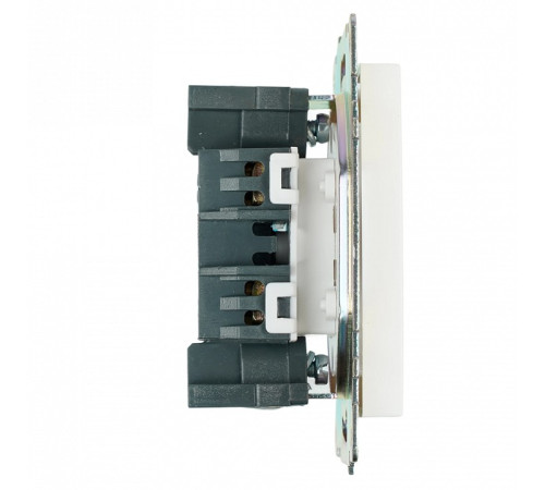 Розетка без заземления и со шторкой, без рамки Stekker Катрин 39303