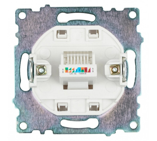 Розетка Ethernet RJ-45 без рамки Stekker Катрин 39305