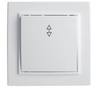 Выключатель проходной одноклавишный Stekker Эрна 39617