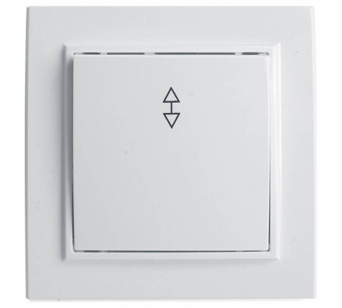 Выключатель проходной одноклавишный Stekker Эрна 39617