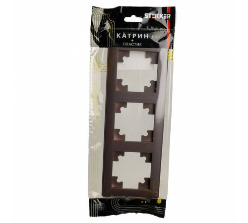 Рамка на 3 поста Stekker PFR00-7003-04 39819