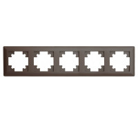 Рамка на 5 постов Stekker PFR00-7005-04 39821