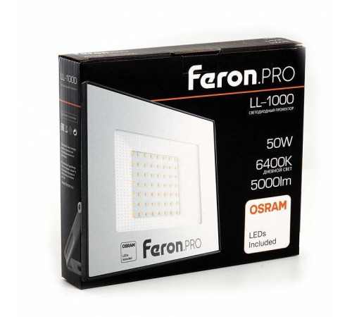 Настенно-потолочный прожектор Feron LL-1000 41540