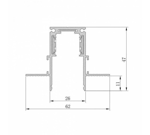 Трек встраиваемый Feron CABM1001 41966