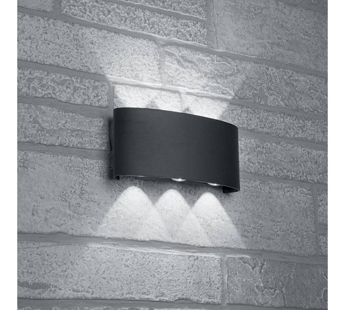 Светильник уличный настенный Feron DH101 GU10 IP54 черный 48100