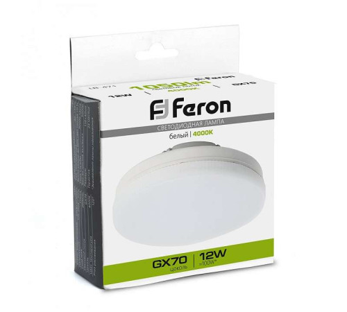 Лампа светодиодная Feron LB-471 GX70 12Вт 4000K 48301