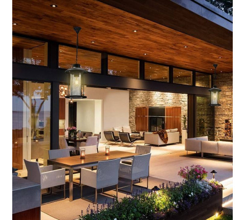 Садово-парковый подвесной светильник Feron Бордо 48389