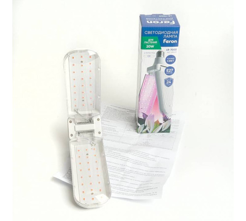 Лампа светодиодная Feron LB-7000 E27 20Вт K 48443