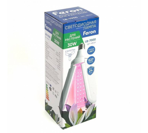 Лампа светодиодная Feron LB-7000 E27 30Вт K 48444