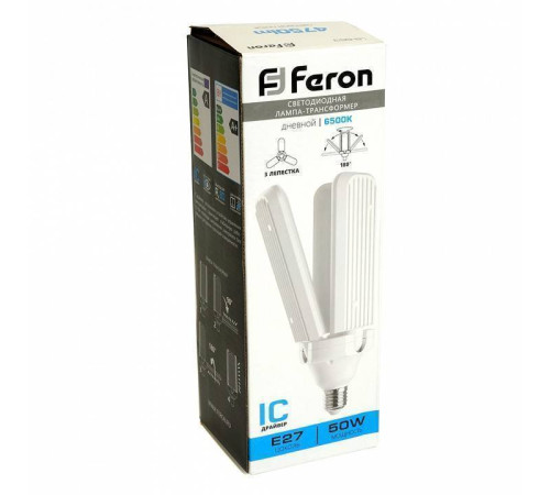Лампа светодиодная Feron LB-653 E27 50Вт 4000K 48771