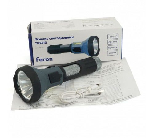Фонарь ручной Feron TH2410 48790