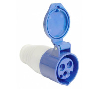 Розетка переносная разборная 2P+PE с крышкой Stekker ST 49438