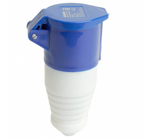 Розетка переносная разборная 2P+PE с крышкой Stekker ST 49438