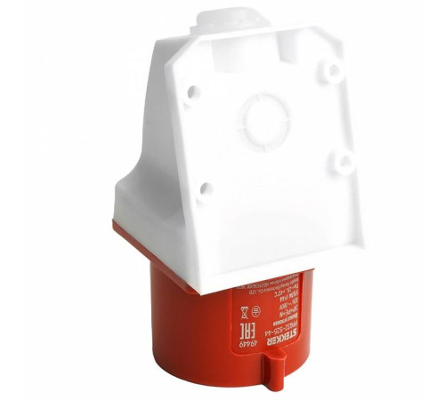 Вилка угловая 3P+PE+N Stekker ST 49449