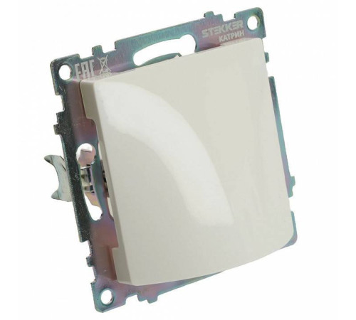Розетка для вывод кабеля без рамки Stekker Катрин 49463