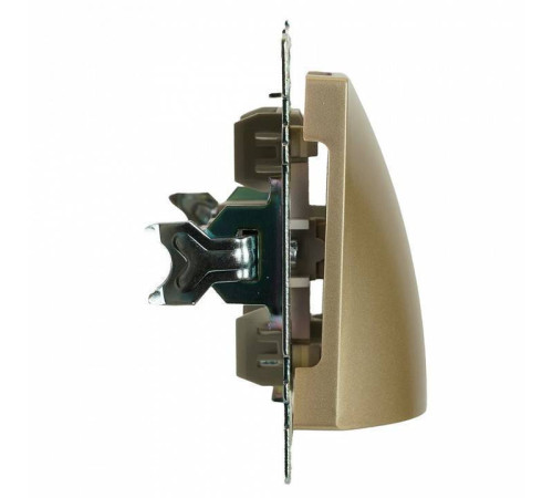 Розетка для вывод кабеля без рамки Stekker Катрин 49464