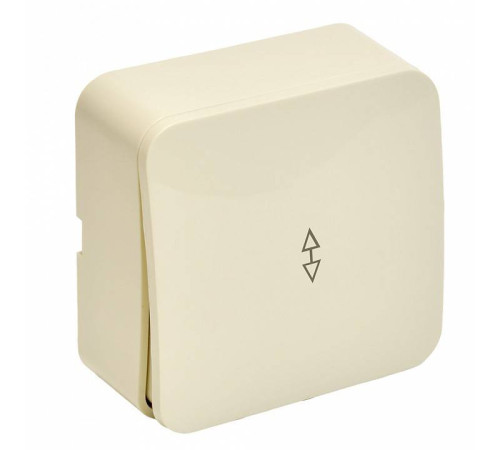 Выключатель проходной одноклавишный Stekker София 49478