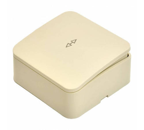 Выключатель проходной одноклавишный Stekker София 49478