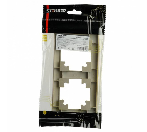 Рамка на 2 поста Stekker PFR00-7002-08 49607