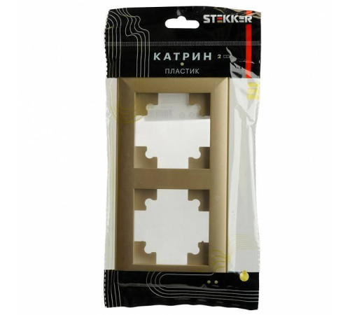 Рамка на 2 поста Stekker PFR00-7002-08 49607