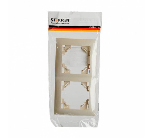 Рамка на 2 поста Stekker Эрна Элегант 49667