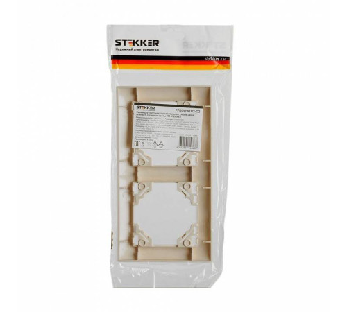 Рамка на 2 поста Stekker Эрна Элегант 49667