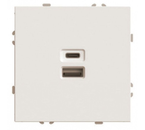 Розетка USB и type C без рамки Stekker Эмили 49905