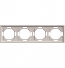 Рамка на 4 поста Stekker PFR00-5004-08 49913