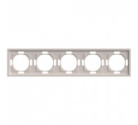 Рамка на 5 постов Stekker PFR00-5005-08 49914