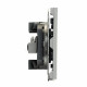 ТВ-розетка и розетка Ethernet RJ-45 без рамки Stekker Эмили 49950