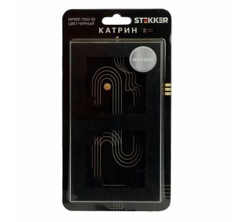 Рамка на 2 поста Stekker Катрин 50016