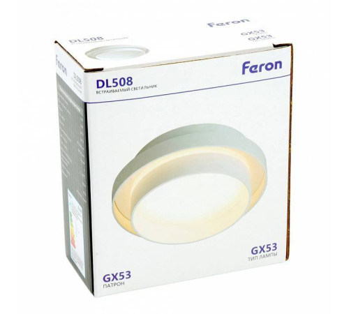 Встраиваемый светильник Feron DL508 51668