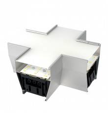 Соединитель угловой X-образный накладной Feron AL4036X 51874