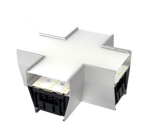 Соединитель угловой X-образный накладной Feron AL4036X 51874