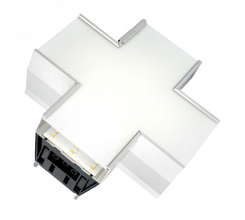 Соединитель угловой X-образный накладной Feron AL4036X 51874