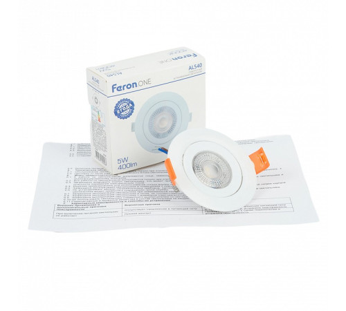 Встраиваемый светильник Feron AL540 52046