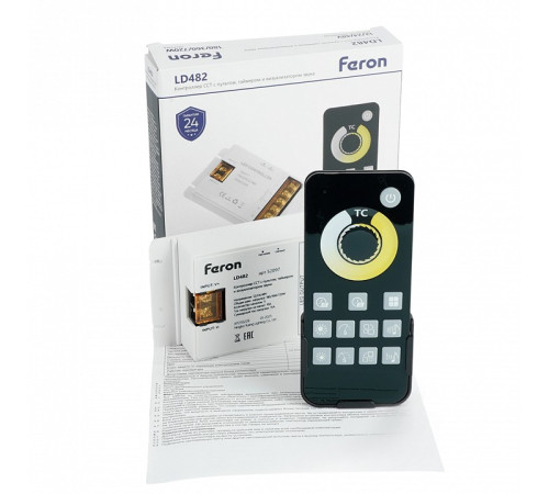 Контроллер с пультом ДУ Feron LD482 52097