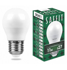 Лампа светодиодная Feron Saffit SBG4511 E27 11 Вт 4000 K 55139
