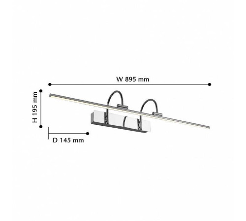 Подсветка для картины Favourite Strenuus 2431-3W