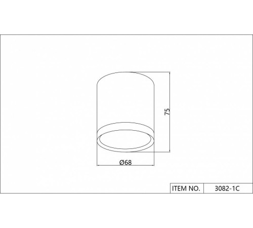 Накладной светильник Favourite Baral 3082-1C