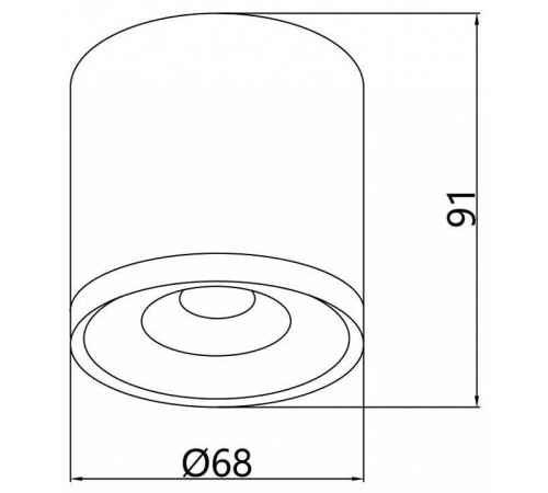 Накладной светильник Favourite Prakash 3085-1C