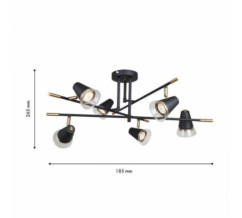 Люстра на штанге F-promo Trandy 4618-6C