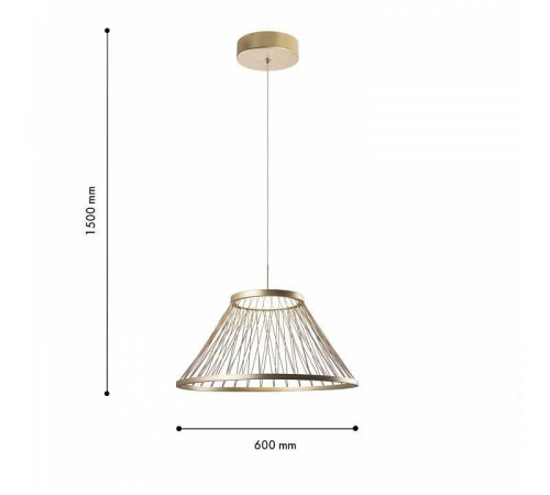 Подвесной светильник Favourite Fibra 4634-6P