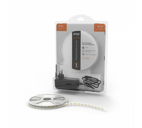 Комплект с лентой светодиодной Gauss Basic BT044