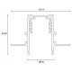 Трек встраиваемый Hesby Lighting ElDeko HSBL_0184