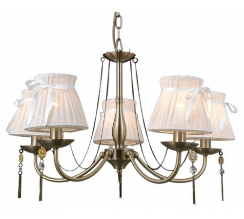 Подвесная люстра ILLUMICO IL0023 IL0023-5PSQ-24 AB CASTOR