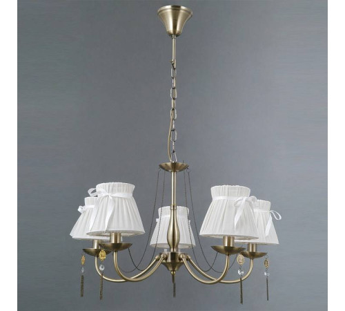 Подвесная люстра ILLUMICO IL0023 IL0023-5PSQ-24 AB CASTOR