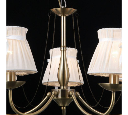 Подвесная люстра ILLUMICO IL0023 IL0023-5PSQ-24 AB CASTOR