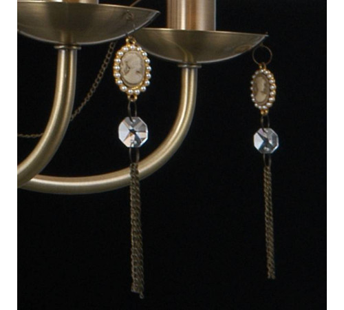 Подвесная люстра ILLUMICO IL0023 IL0023-5PSQ-24 AB CASTOR